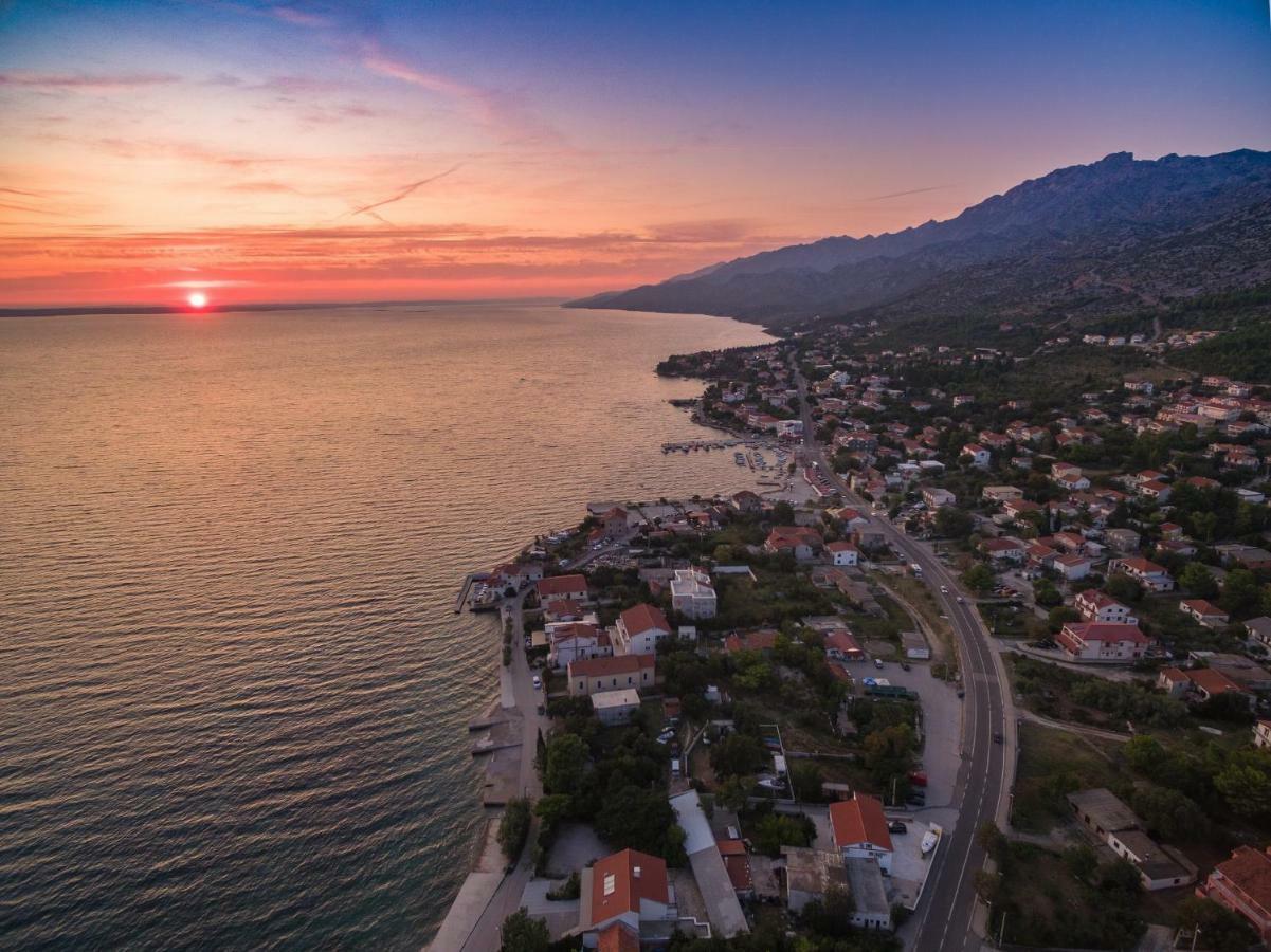 Apartments Dalmacija Starigrad Paklenica Exteriör bild